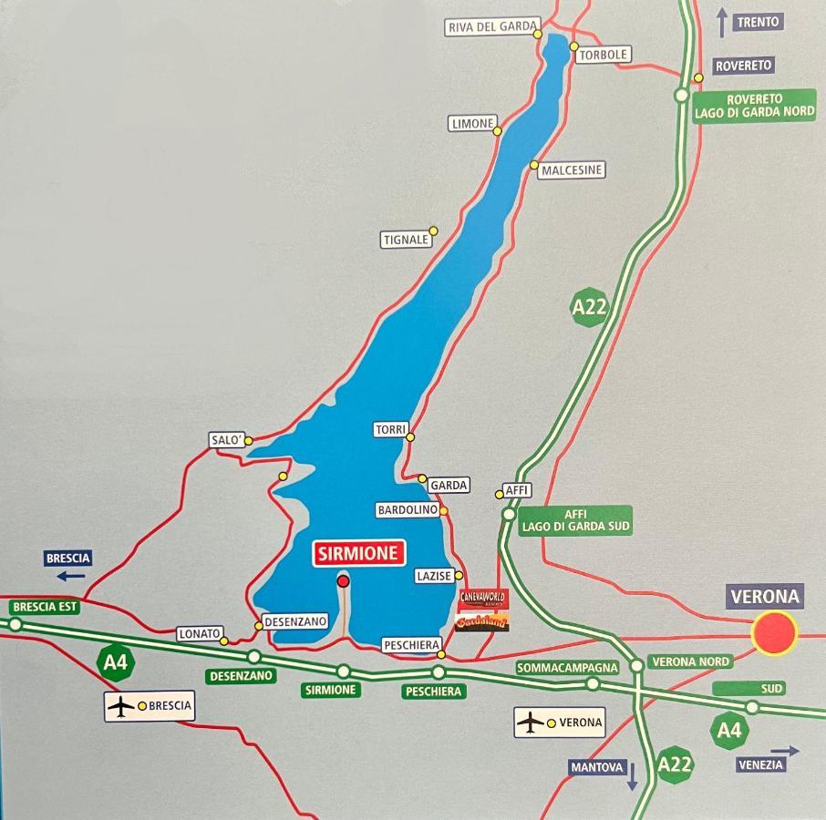 Paganini Suites And Apartments Sirmione Luaran gambar